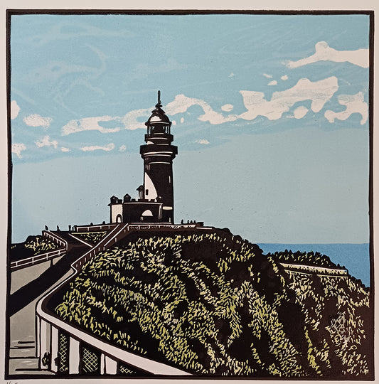 Carlton Cox - Cape Byron, easterly view