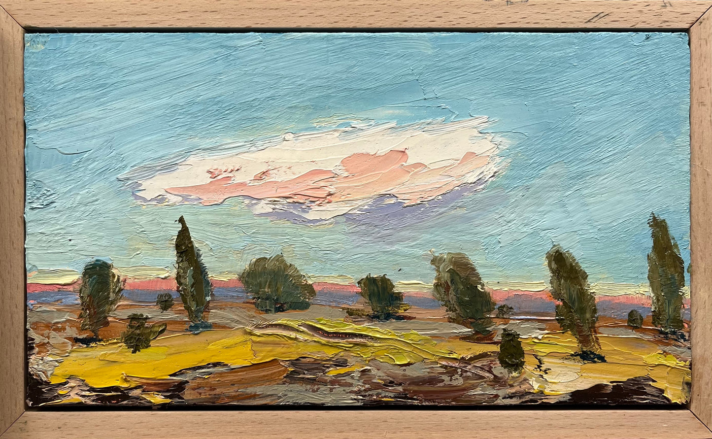 Gail McKenzie - Clouds over country